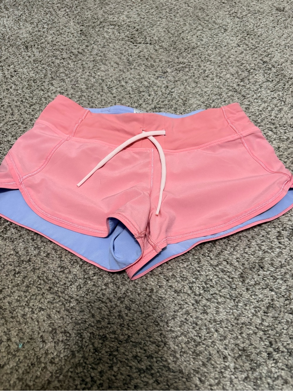 ivivva by Lululemon size 8 underwater speedy shorts reversible swimwear